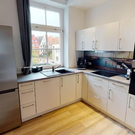 Lieblingsapartment No.4 In Top-Citylage Mit 2 Schlafzimmern Rostock Extérieur photo